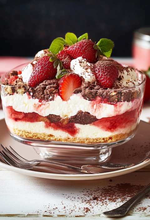 Erdbeer Tiramisu: Cremiges Dessert für jeden Anlass
