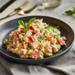 Eier Wraps mit Lachs und Frischkse